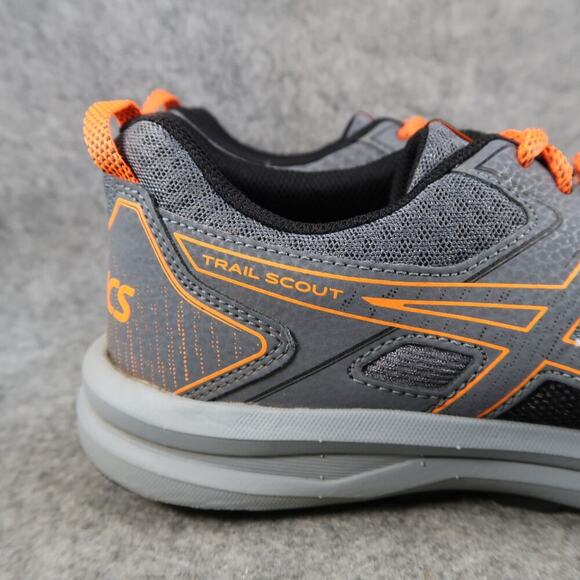 Asics Shoes Mens 8 Trail Scout Sneakers Athletic Trainer Outdoor Hike Run Sport - Picture 2 of 15
